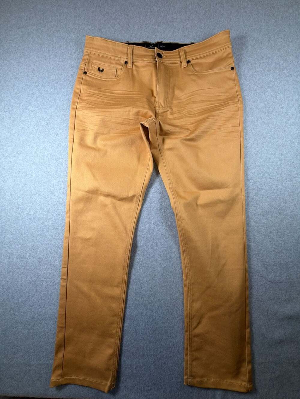 Nick Danger Slim Fit Tan Mustard Mustard Twill Jeans 34x30